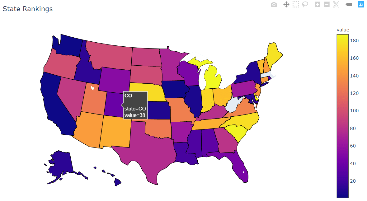 Choropleth with Annotation Choropleth with Annotation