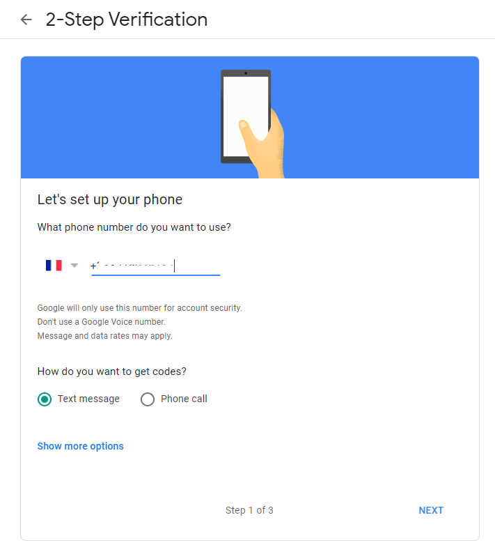 two step verification