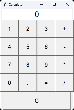 Python Calculator GUI with Tkinter Python Calculator GUI with Tkinter