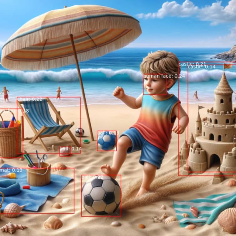 sample input image 2 with detected objects sample input image 2 with detected objects