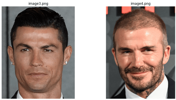 image 3 and image 4 for facial recognition image 2 and image 3 for facial recognition