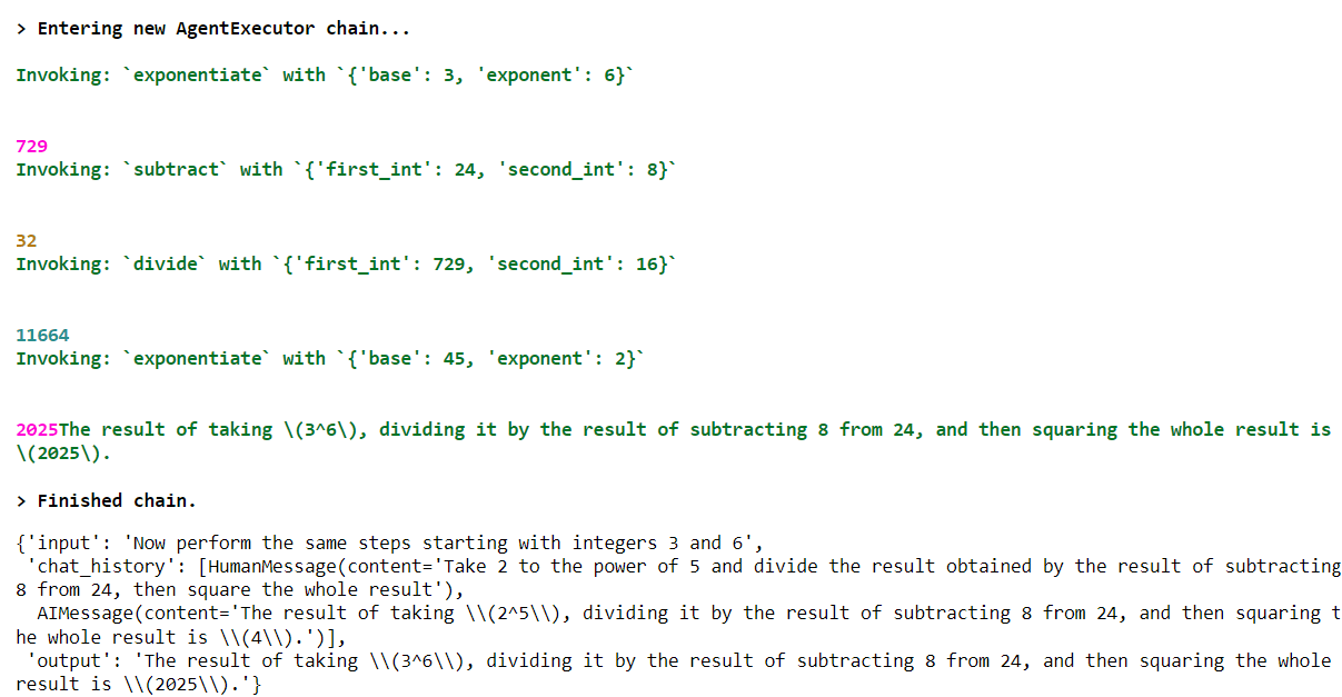 output of custom tools agent having memory with previous conversation output of custom tools agent having memory with previous conversation