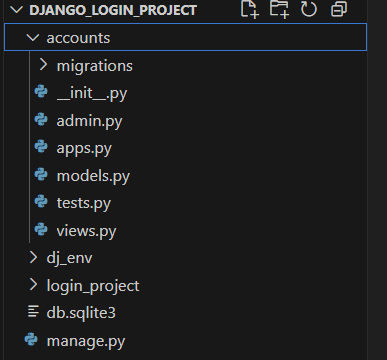django accounts app folder django accounts app folder