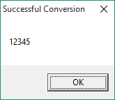 VBA CInt convert string to integer VBA CInt convert string to integer