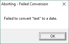 Failed to convert VBA string to date Failed to convert VBA string to date