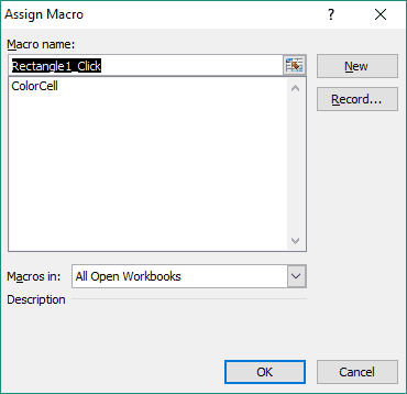 Assign Macro to a Shape in Excel Assign Macro to a Shape in Excel