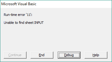 VBA Err.Raise Conflict VBA Err.Raise Conflict