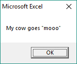 VBA Concatenate Quotation Marks VBA Concatenate Quotation Marks