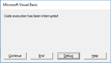 VBA Interrupting code execution with VBA DoEvents Interrupting code execution with VBA DoEvents