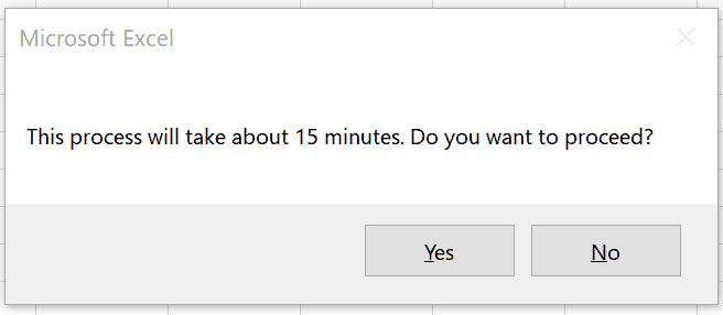 VBA Yes No MsgBox Example VBA Yes No MsgBox Example